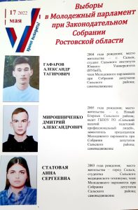 Читать далее о этой статье Сегодня проходят выборы Председателя Молодежного парламента