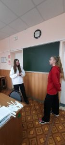 Читать далее о этой статье Студенты 2 курса специальности «Преподавание в начальных классах» выполняли тренинговые упражнения по теме «Конфликтология»